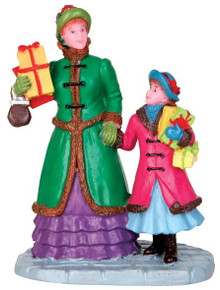 42257 - Christmas Shopping  - Lemax Christmas Village Figurines