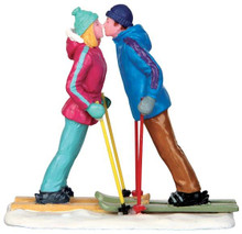 42269 - First Ski Date  - Lemax Christmas Village Figurines