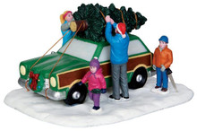 43081 - Christmas Tree Transport  - Lemax Christmas Village Table Pieces