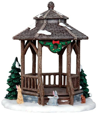 43084 - Winter Gazebo  - Lemax Christmas Village Table Pieces