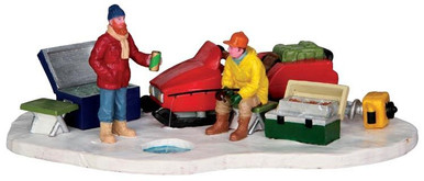 43089 - The Fishing Spot  - Lemax Christmas Village Table Pieces