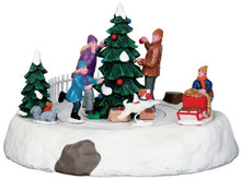 44772 - Rascal Rover, Battery-Operated (4.5v)  - Lemax Christmas Village Table Pieces