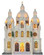 25334 - Europe Cathedral, Battery-Operated (4.5v)  - Lemax Christmas Village Facades