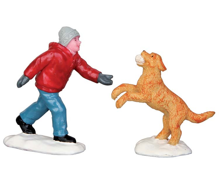 Lemax Gathering Firewood Figurine