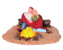 54929 - Romantic Campfire, Battery-Operated (4.5v) - Lemax Christmas Village Table Pieces