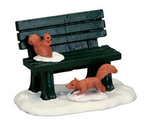 54938 - Park Bench in Winter - Lemax Misc. Accessories