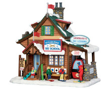 55940 - Sugar Pine Ski School - Lemax Vail Village Christmas Houses & Buildings