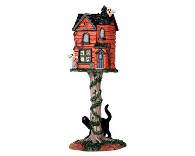 64051 - Haunted Birdhouse - Lemax Spooky Town Accessories