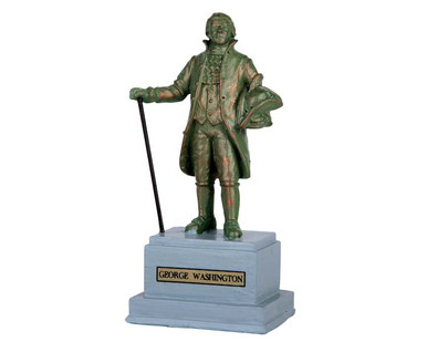 64076 - Park Statue  George Washington - Lemax Misc. Accessories
