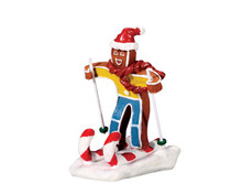 72484 - Candy Cane Skier - Lemax Sugar N Spice Figurines