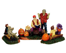 72485 - Storytime Scares, Set of 3 - Lemax Spooky Town Figurines