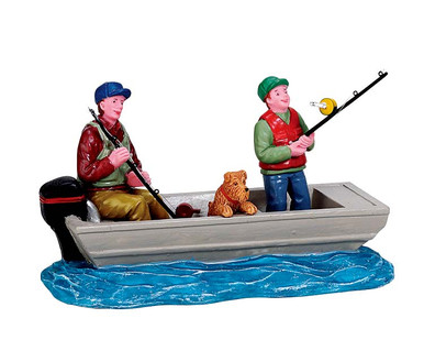 72521 - Family Fishing Trip - Lemax Figurines