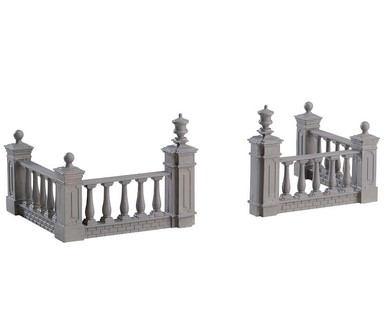 74237 - Plaza Fence, Set of 4 - Lemax Misc. Accessories