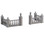 74237 - Plaza Fence, Set of 4 - Lemax Misc. Accessories