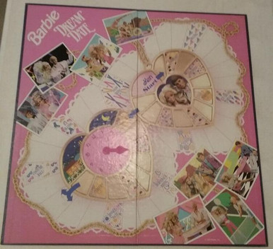 Vintage Board Games - Barbie Dream Date - Golden
