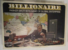 Vintage Board Games - Billionaire - Parker Brothers