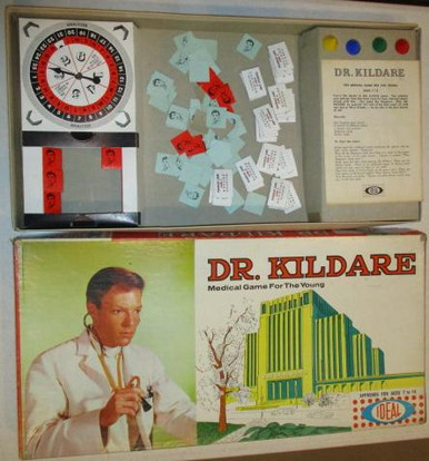 Vintage Board Games - Dr. Kildare - Ideal