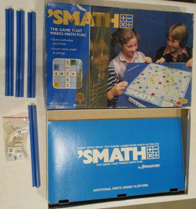 Vintage Board Games - Smath - Pressman