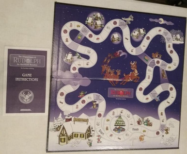Vintage Board Games - Rudolph the Red-Nosed Reindeer - Gameplan