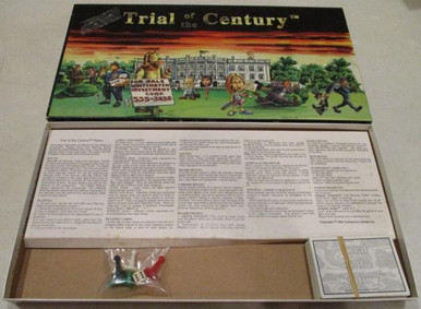 Vintage Board Games - Trial of the Century - 1996 - Companion Games, Inc