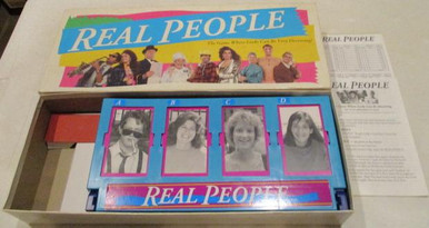 Vintage Board Games - Real People - 1991 - Parker Brothers