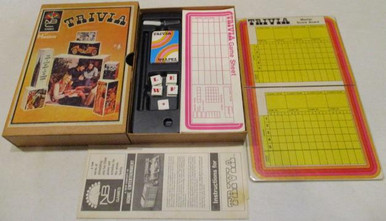 Vintage Board Games - NBC Trivia - 1970 - Hasbro