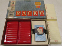 Vintage Board Games - Rack-o - 1961 - Milton Bradley