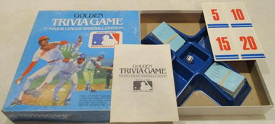 Vintage Board Games - Trivia Game - Major League Baseball Edition - 1984 - Golden