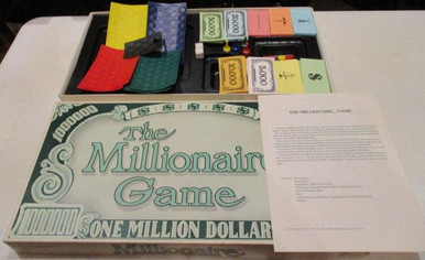 Vintage Board Games - Millionaire Game - Moore, OK Edition - 1984 - Henco