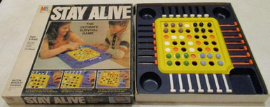 Vintage Board Games - Stay Alive - 1978 - Milton Bradley