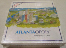 Vintage Board Games - Atlantaopoly - 1992 - Metropoly
