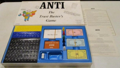 Vintage Board Games - Anti: The Trust Buster's Game - 1977 - National Games, Inc.