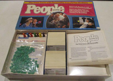 Vintage Board Games - People Weekly - 1984 - Parker Brothers