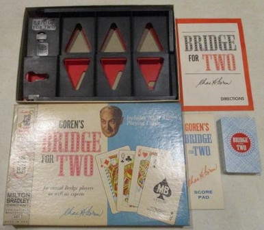 Vintage Board Games - Bridge for Two - 1964