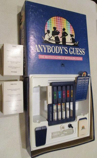 Vintage Board Games - Anybody's Guess - 1990