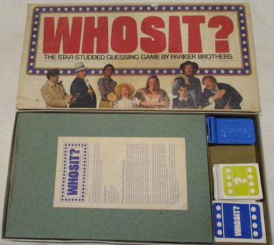 Vintage Board Games - Whosit? - 1976