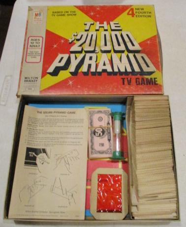 Vintage Board Games - $20,000 Pyramid - 4th Edition - 1977