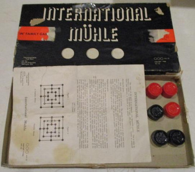 Vintage Board Games - International Muhle - 1966