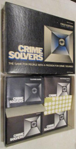 Vintage Board Games - Crime Solvers - Cases 1-10 - 1985