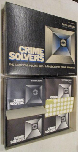 Vintage Board Games - Crime Solvers - Cases 1-10 - 1985