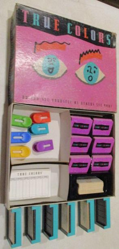 Vintage Board Games - True Colors - 1990