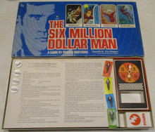 Vintage Board Games - Six Million Dollar Man - 1975