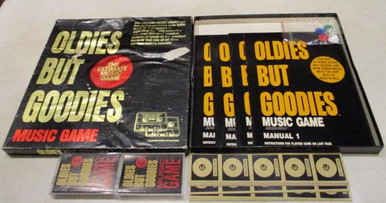 Vintage Board Games - Oldies But Goodies - The Ultimate Music Game - 1984