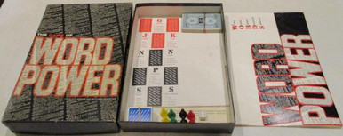 Vintage Board Games - Game of Word Power - 1967