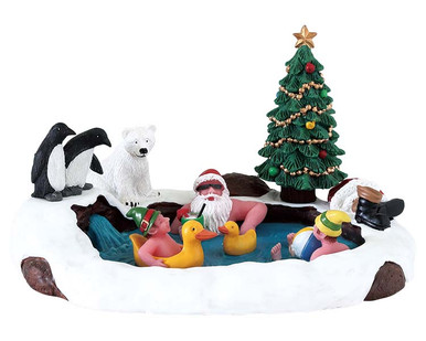 73331 - North Pole Hot Springs - Lemax Table Pieces