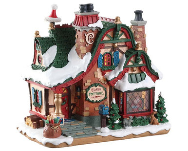 75292 - The Claus Cottage, Battery-Operated (4.5v) - Lemax Santa's Wonderland