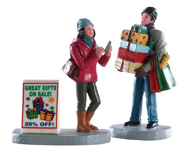 82584 - Shopping Teamwork - Lemax Figurines