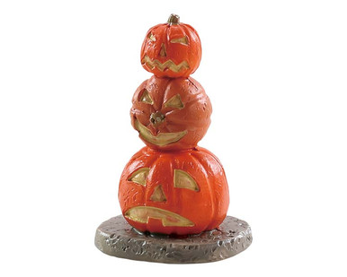 84344 - Stacked Spooky Pumpkins - Lemax Spooky Town Accessories
