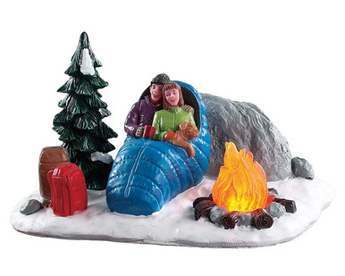 84361 - Night Time Campfire, Battery-Operated (4.5v) - Lemax Table Pieces