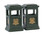 84386 - Green Trash Can, Set of 2 - Lemax Misc. Accessories